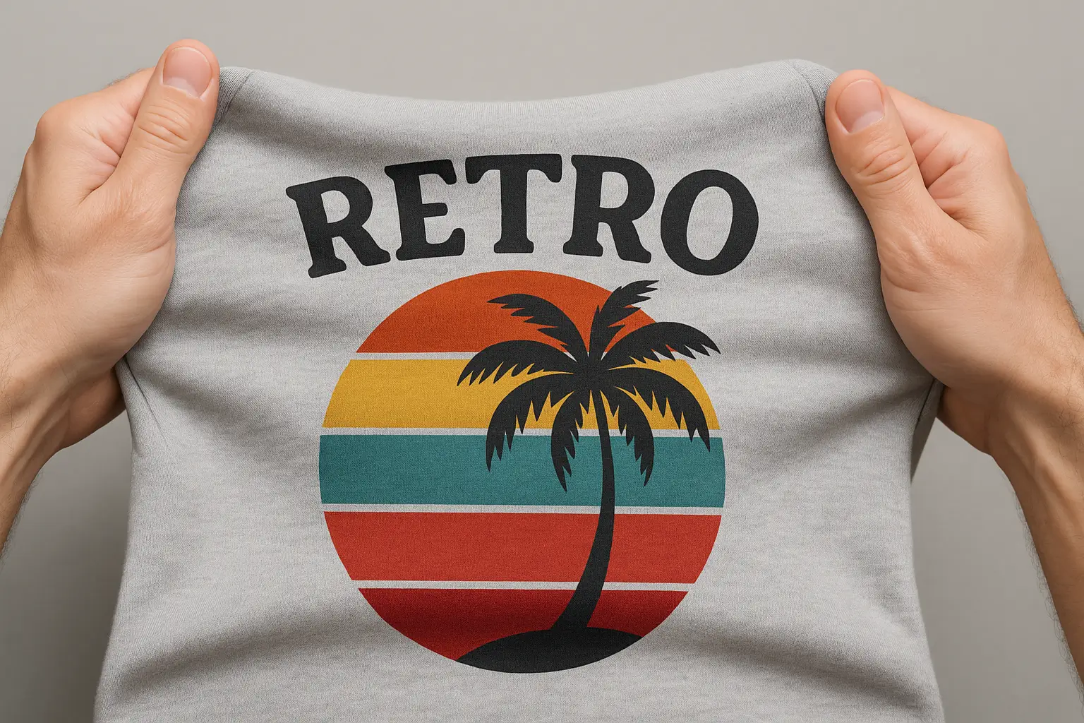 Intakter T‑Shirt Druck