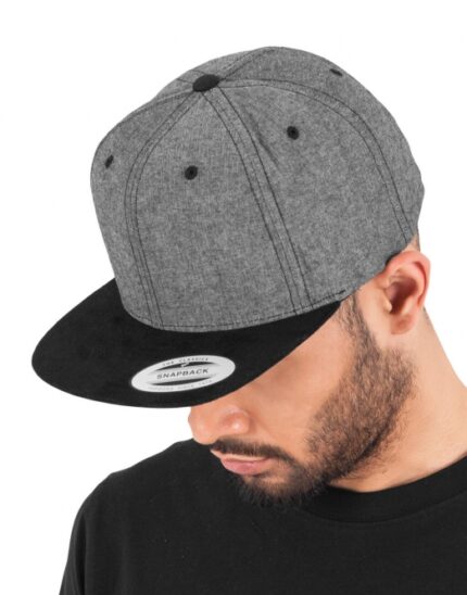 Chambray-Suede Snapback – Chambray Suede Snapback