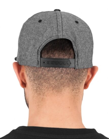 Chambray-Suede Snapback – Chambray Suede Snapback