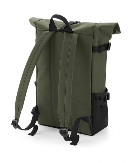Block Roll-Top Backpack – Block Roll Top Backpack
