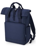 Recycled Twin Handle Roll-Top Laptop Backpack – Bild 4
