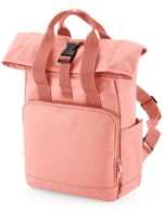 Recycled Mini Twin Handle Roll-Top Backpack – Bild 2
