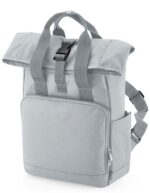 Recycled Mini Twin Handle Roll-Top Backpack – Bild 3
