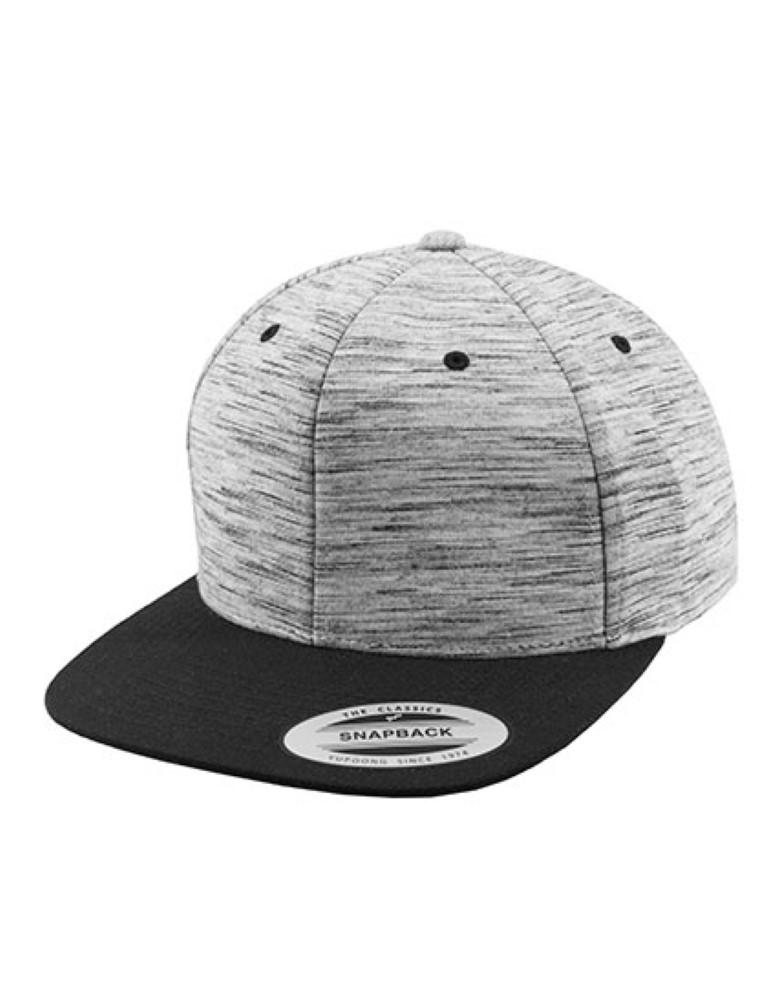 Stripes Melange Crown Snapback Stripes Melange Crown Snapback – Bild 1