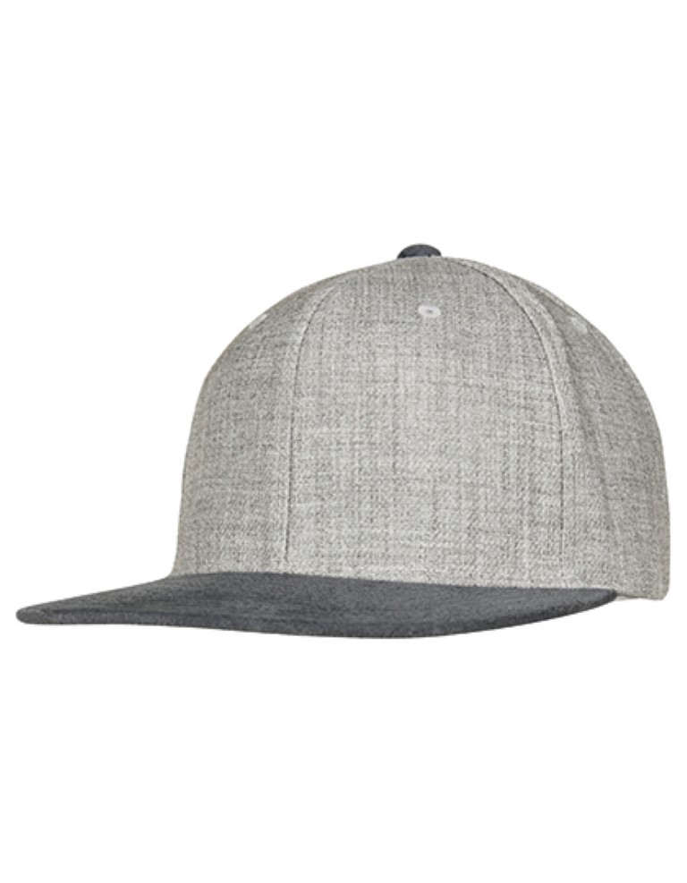 Melange Velour Snapback Melange Velour Snapback – Bild 1