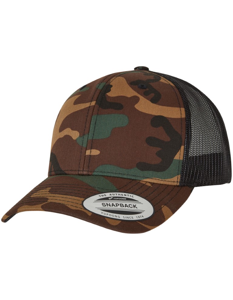 Retro Trucker Camo Cap Retro Trucker Camo Cap – Bild 1