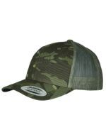 Retro Trucker Multicam Cap – Bild 4
