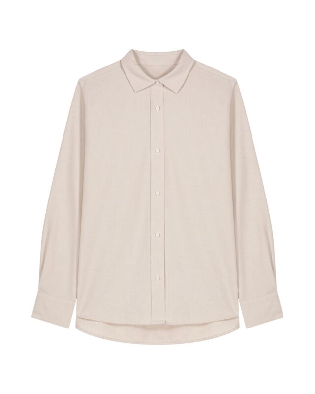 Stella Oxford Shirt - Beige Oxford