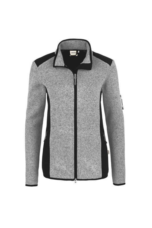 HAKRO Damen Strickfleecejacke