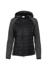HAKRO Damen Kapuzen-Hybridjacke Contrast