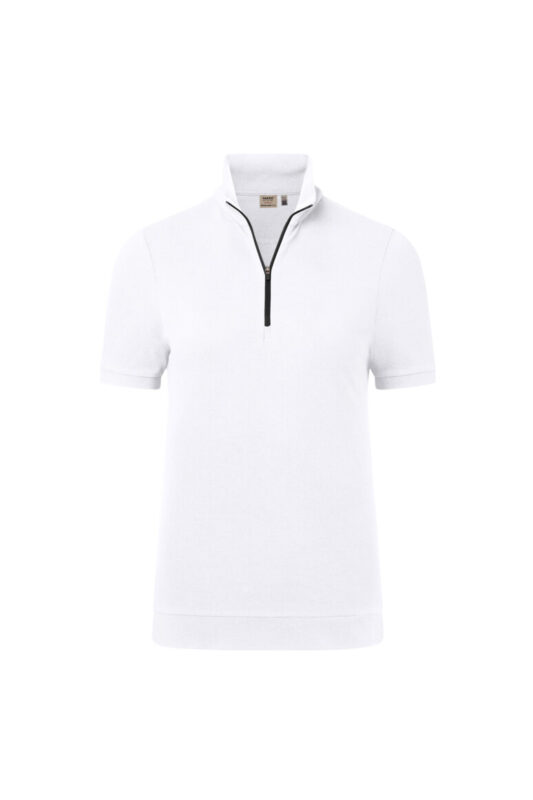 HAKRO Damen Zip-Shirt Piqué MIKRALINAR® ECO