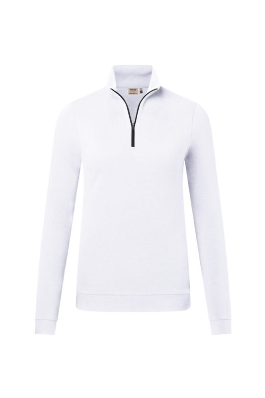 HAKRO Damen Zip-Longsleeve Piqué MIKRALINAR® ECO