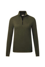 HAKRO Damen Zip-Longsleeve Piqué MIKRALINAR® ECO