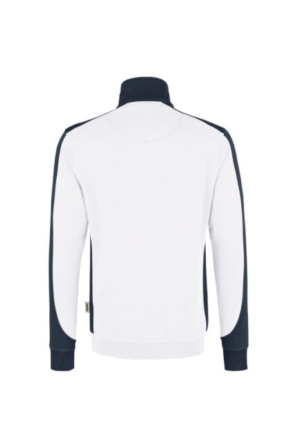HAKRO Zip-Sweatshirt Contrast MIKRALINAR® – HAKRO Zip Sweatshirt Contrast MIKRALINAR®