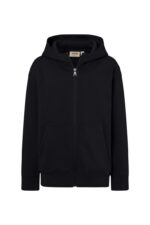 HAKRO Kinder Kapuzen-Sweatjacke Bio-Baumwolle