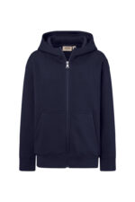 HAKRO Kinder Kapuzen-Sweatjacke Bio-Baumwolle