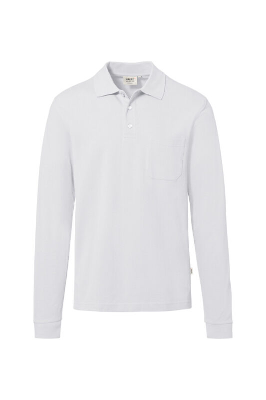 HAKRO Pocket-Longsleeve-Polo MIKRALINAR® ECO