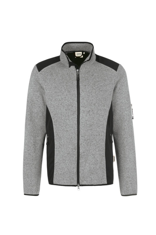 HAKRO Strickfleecejacke