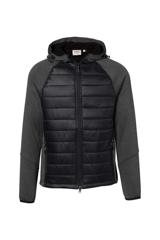 HAKRO Kapuzen-Hybridjacke Contrast