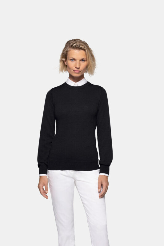 HAKRO Damen Pullover Merino-Wolle – HAKRO Damen Pullover Merino Wolle