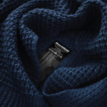 Classic Waffle Knit Scarf – Bild 2