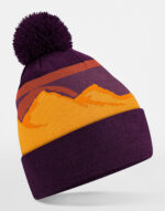 Mountain Peaks Pom Pom Beanie – Bild 6