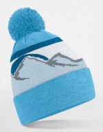 Mountain Peaks Pom Pom Beanie – Bild 7