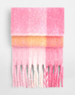 Fluffy Check Scarf – Bild 5