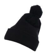Cuffed Pom Pom Knit Beanie – Bild 5