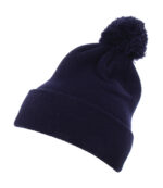 Cuffed Pom Pom Knit Beanie – Bild 7