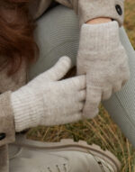 Cosy Ribbed Cuff Gloves – Bild 3