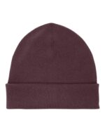 Rib Beanie 2.0 Red Brown
