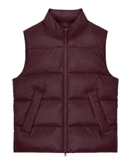 Puffer Gilet 2.0 Red Brown