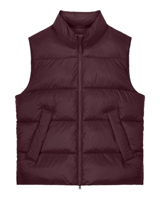 Puffer Gilet 2.0 Red Brown