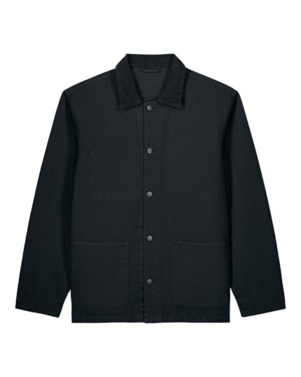 Chore Jacket G. Dyed Black