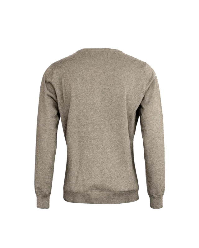 Brighton Cardigan Women – brighton cardigan women sand melange back freigestellt
