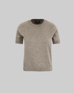 Brighton Short Sleeve Tee Women Sand Melange