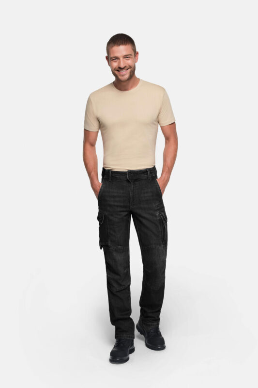 HAKRO X-Stretch Cargo-Performance-Jeanshose Langgröße – HAKRO X Stretch Cargo Performance Jeanshose Langgröße